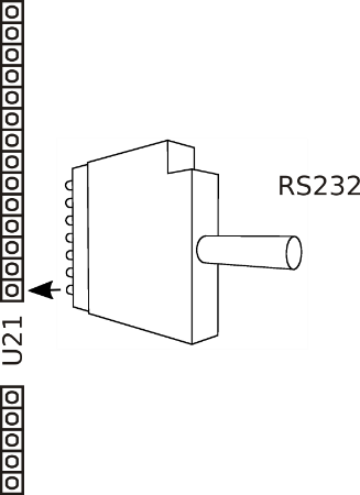 Parametrieradapter mit RS232-Anschluss (alte Version)
